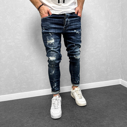 Мъжки накъсани дънки "Josino"