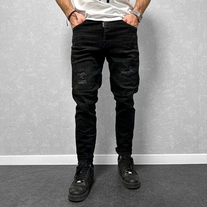 Мъжки накъсани дънки "Kaynn"