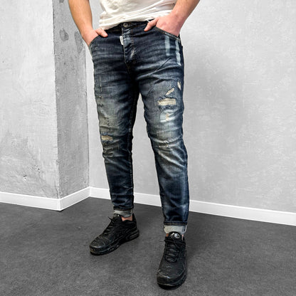 Мъжки накъсани дънки "Brenite"