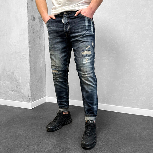 Мъжки накъсани дънки "Brenite"