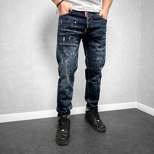 Мъжки напръскани дънки "Brego"