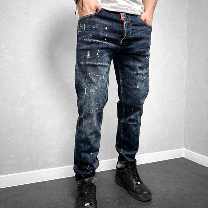 Мъжки напръскани дънки "Brego"