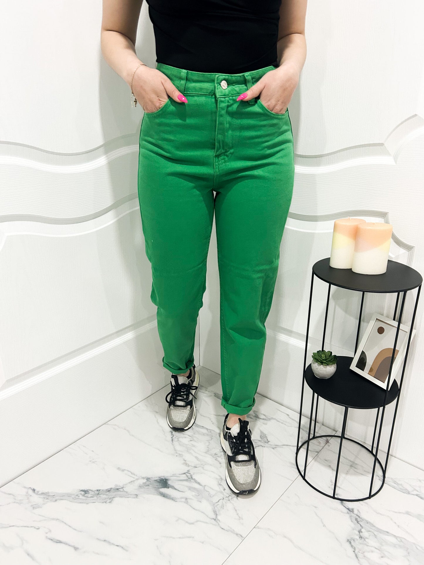 Дамски дънки "Greeny"