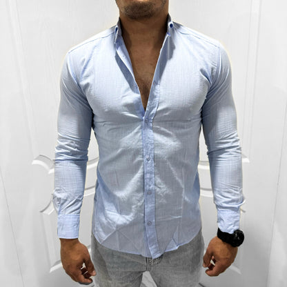 Мъжка лятна Slim Fit риза