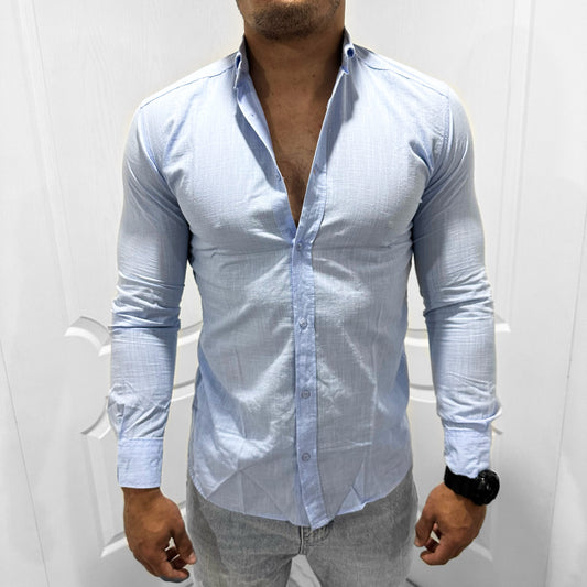 Мъжка лятна Slim Fit риза
