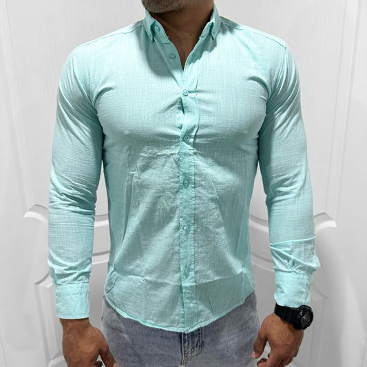 Мъжка лятна Slim Fit риза