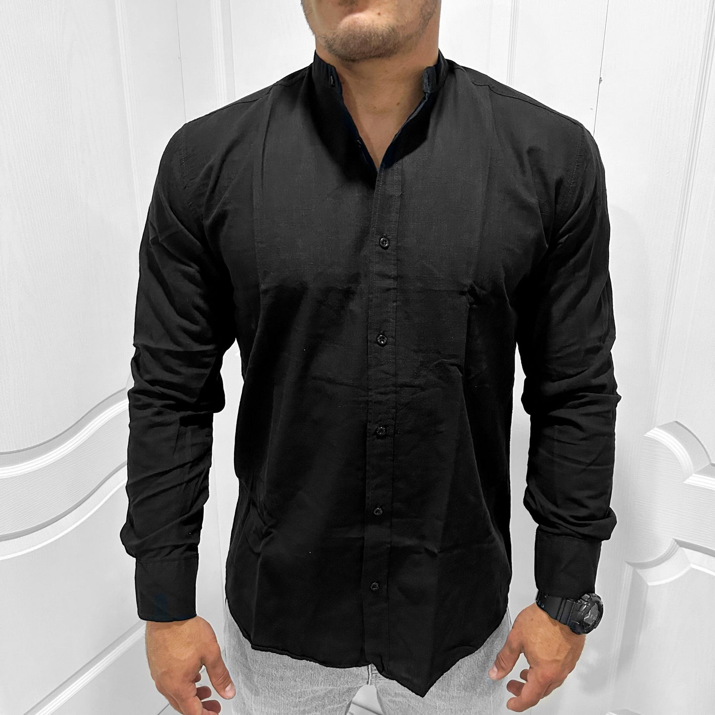 Мъжка лятна Slim Fit риза